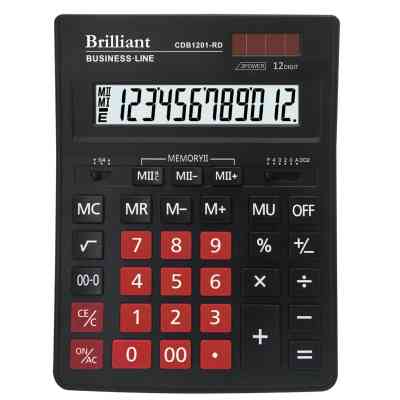 Калькулятор Brilliant CDB1201-RD (8853549) Вінниця