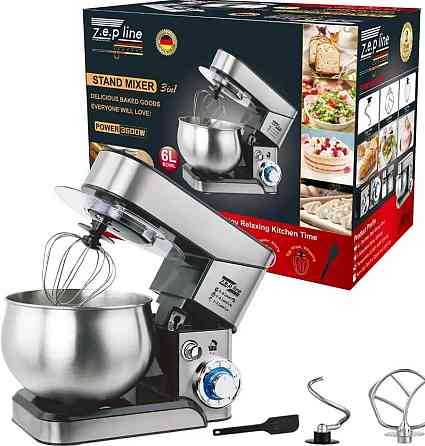 Міксер тістоміс планетарний побутовий комбайн кухонний 3 в 1 3500W. Харків