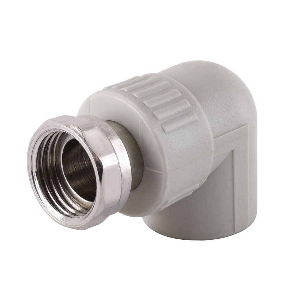 Кутник з накидною гайкою Kalde PPR ф20х3/4 17014 (000016523) Київ - фото 1