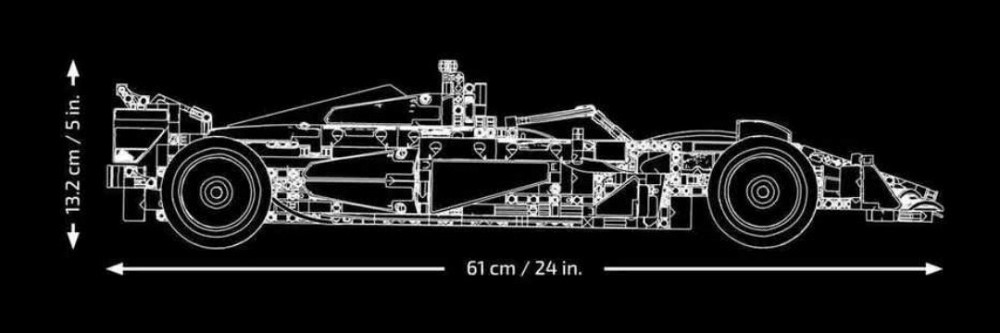 Конструктор Technic 42207 Ferrari SF-24 F1 совместимый с LEGO Харьков - изображение 1