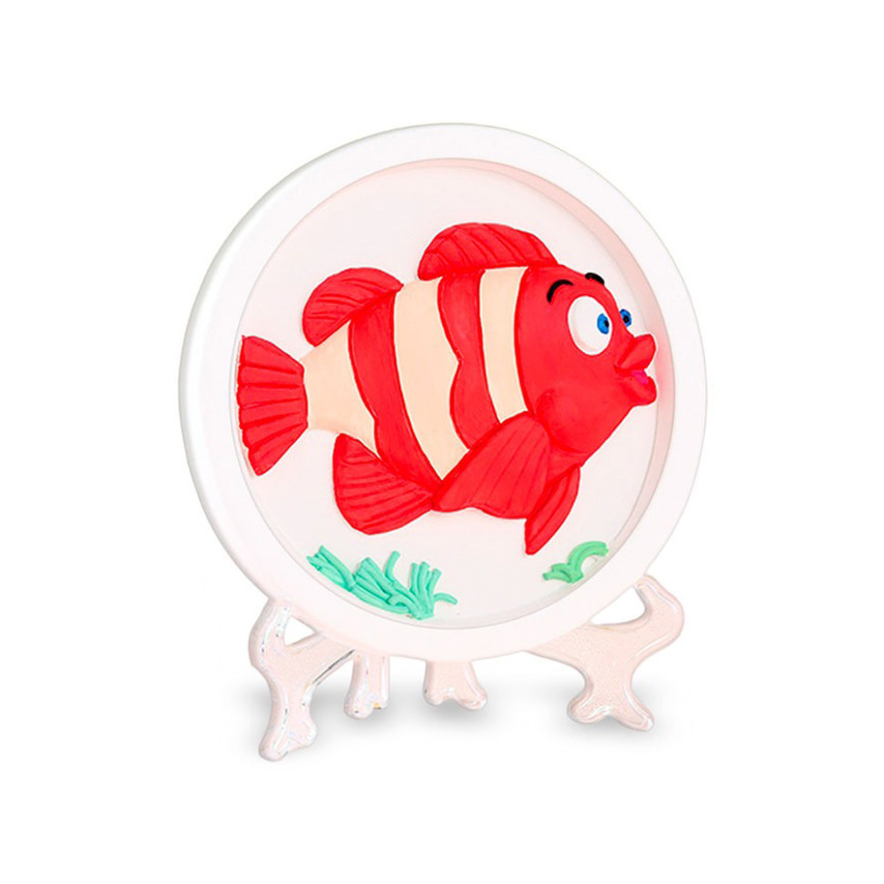 Набір для гіпсової розмальовки "Рибка" YG0230-5 з підставкою, 11 см Вінниця - фото 1