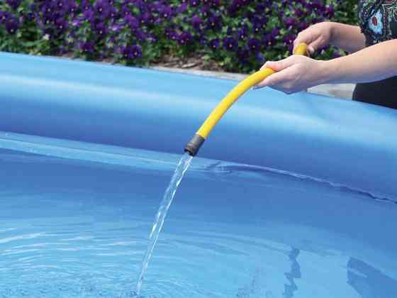 Басейн нyадувний круглий (BestWay) Swing pools 5.5 м х 1.22 м зі сходами та фільтром Київ