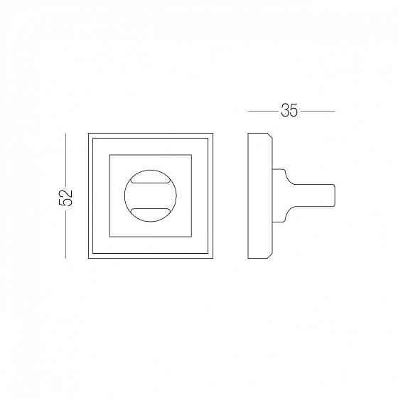 НАКЛАДКА ПОД WC T7 BN/SBN ЧЕРНЫЙ НЕКЕЛЬ/МАТОВЫЙ ЧЕРНОЙ НЕКЕЛЬ Киев