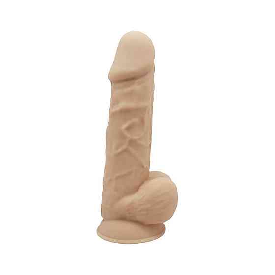 Фалоімітатор з вібрацією SilexD Norman Vibro Flesh (Model 1 size 8,5") + LRS, діаметр 5 см Sex Aura Київ