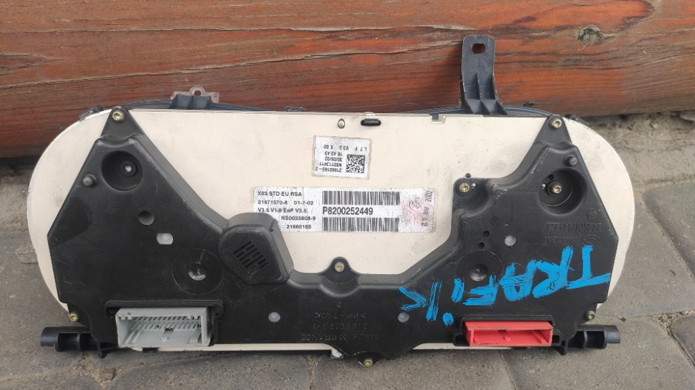 Панель приладів (спідометр) Renault Trafic 2001-2006 (8200252449) Ковель - фото 2