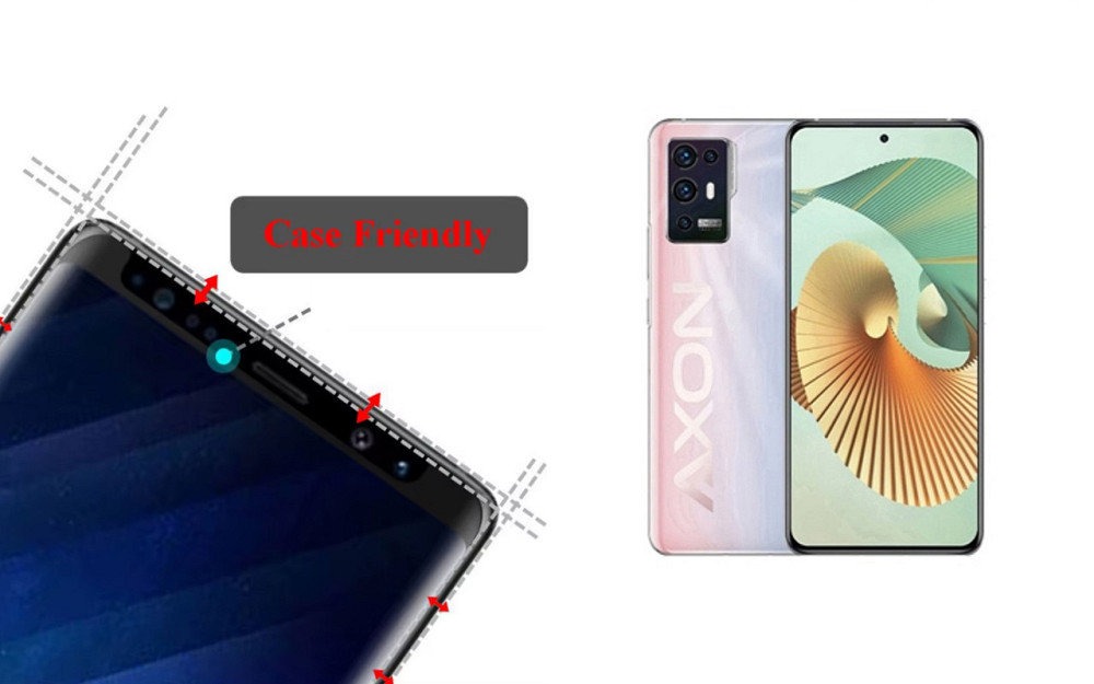 Захисне скло HyperGlass Pro для ZTE Axon 30 Pro 5G – максимальна чутливість та захист Київ - фото 4