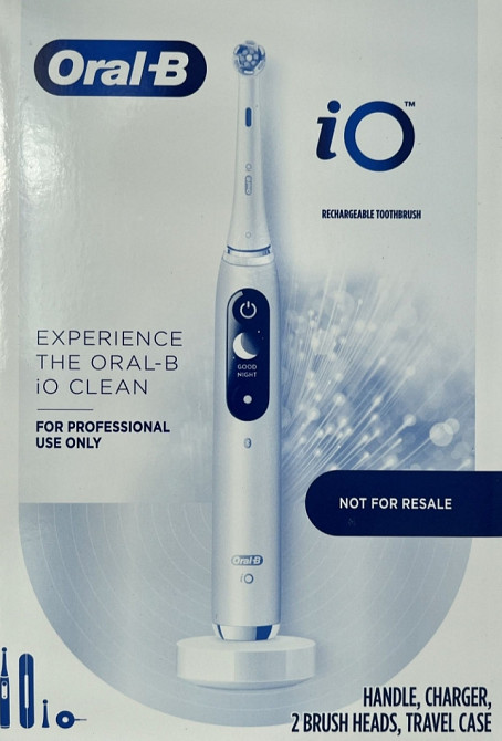 Електрична зубна Щітка: Oral-B iO Series 9 White STARTER PACK. Київ - фото 5