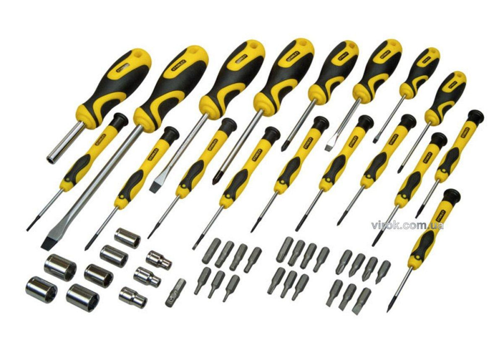 Набір викруток і викруткових насадок STANLEY 49 предметів Одеса - фото 1