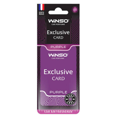 Ароматизатор для автомобиля WINSO Card Exclusive Purple (533150) Винница - изображение 1