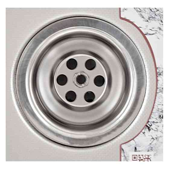 Мийка Zerix Z6642-08-180MD декор (ZM0616) для кухні Харків