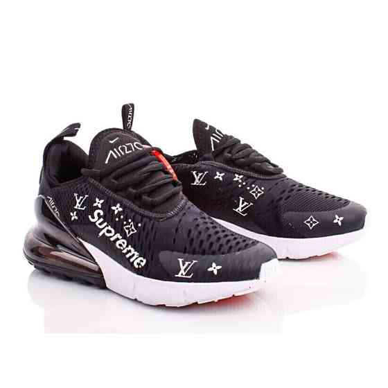 Кроссовки Nike 270 Мужские Черные Найк с Амортизацией Тканевые (размеры: 41,42,43,44,45) - 001 Днепр