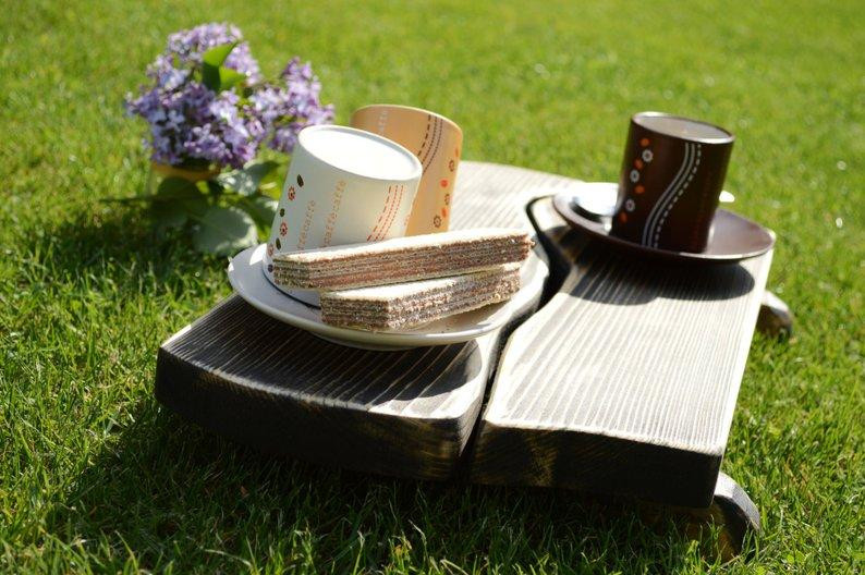 Поднос деревянный 