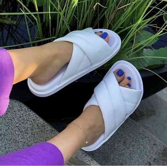 GREMMY Шльопанці жіночі GREMMY КР білі (літо, шкіра натуральна) (4025) 37р.38р.39р. Коломыя