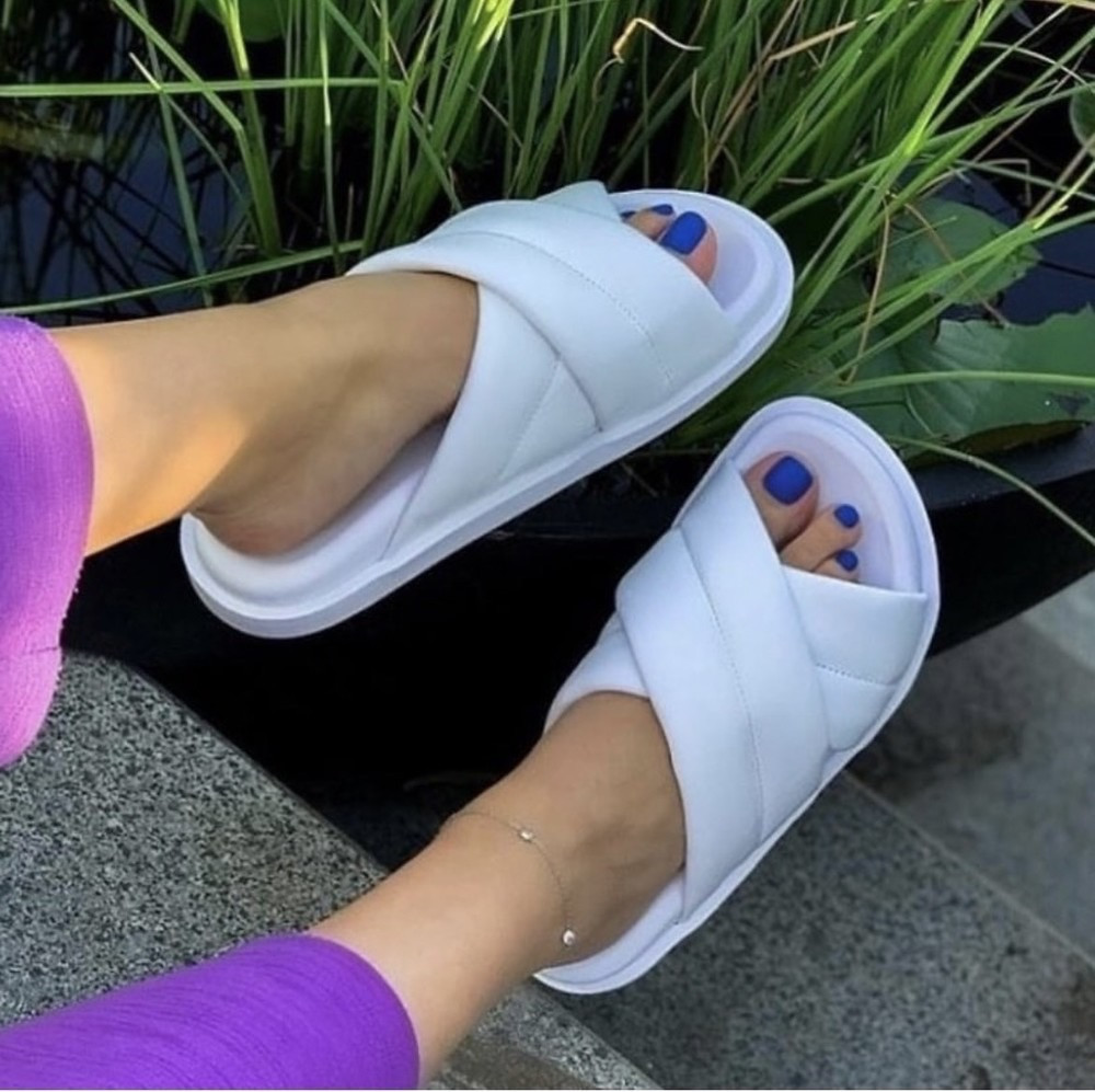 GREMMY Шльопанці жіночі GREMMY КР білі (літо, шкіра натуральна) (4025) 37р.38р.39р. Коломыя - изображение 2