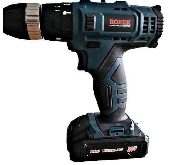 SR-040 Набор Аккумуляторных Шуруповертов 24V с 2 АКБ, Быстрой Зарядкой и 94 Аксессуарами в Кофре (18+1 режим) Одесса