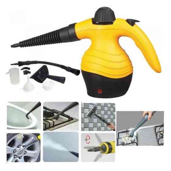 Компактна праска-відпарювач для одягу, Дорожня парова праска, Ручний універсальний пароочисник HY-13 Львів