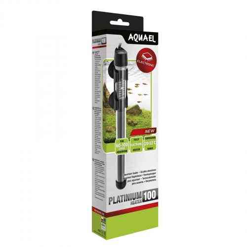 Обігрівач Aquael Platinum Heater 100 для акваріума з електронним термостатом 60-100 л 100 Вт 24,5 см Київ