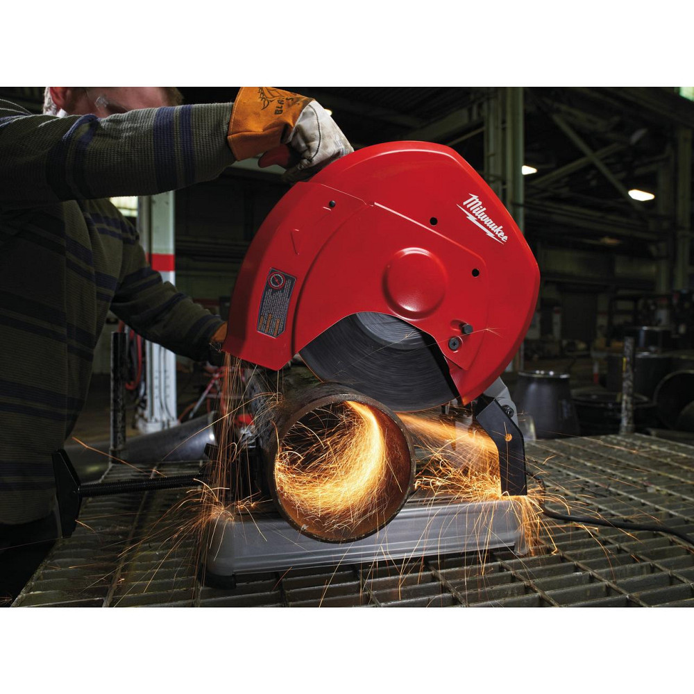 Пила монтажна відрізна по металу типу MILWAUKEE, CHS 355, 2300Вт, з абразивним диском Одеса - фото 7