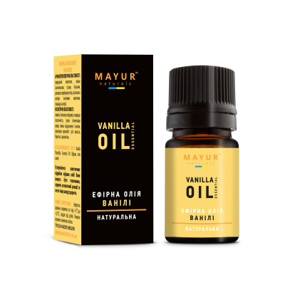 Эфирное масло Mayur Ванили 5 мл (4820230951783) Винница - изображение 1
