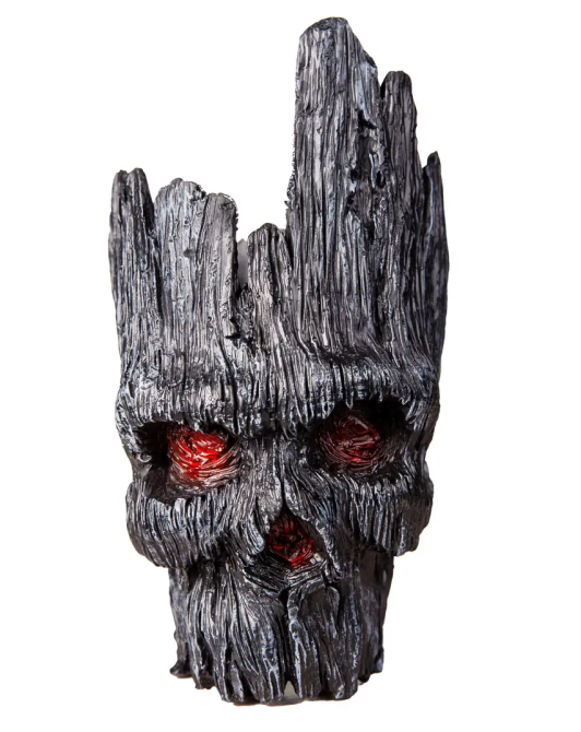 Горшочек для цветов и канцелярии Грут Groot G10 Черный череп + круглая подставка Киев - изображение 6