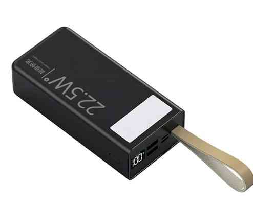 Павербанк 50000 mAh WUW Y55 TUGII-Y55 PD 22.5W быстрая зарядка цифровой дисплей фонарик power bank повербанк Одесса