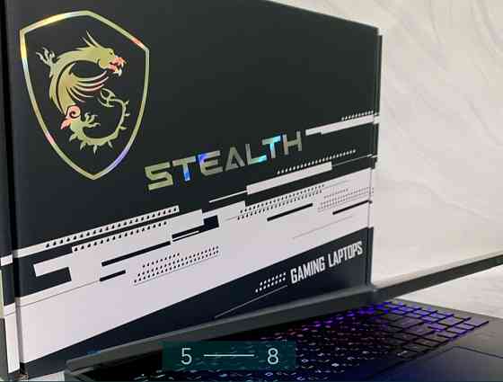 Ноутбук MSI Stealth 26 Studio RTX 4070/ i7/ 32Gb / 1TB. + Мишка Legion M600s. Киев