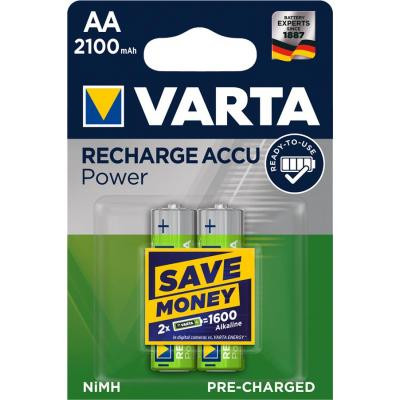 Акумулятор Varta AA Rechargeable Accu 2100mAh * 2 (56706101402) Вінниця - фото 1