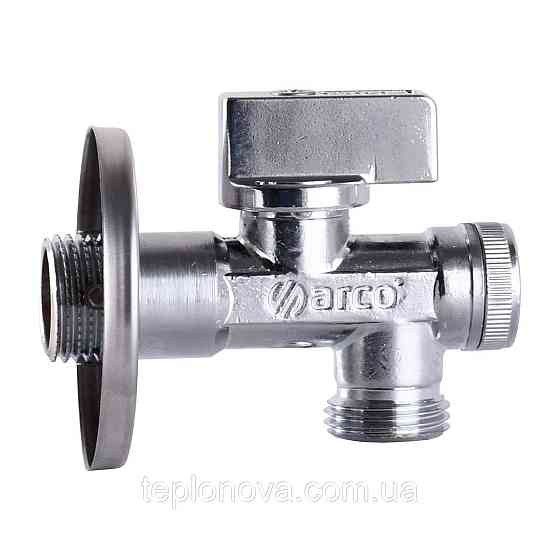 Кран шаровый угловой с фильтром ARCO 1/2″x1/2″ 02400MAC Черновцы