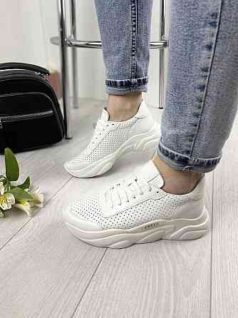 Кросівки жіночі EMELI 914/4 ST білі (весна-осінь, шкіра натуральна) (3295) 38 Коломыя