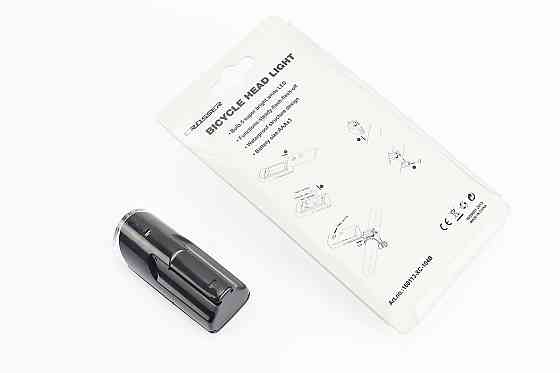 Ліхтар передній 5 діодів, чорний  XC-104B (без батарейок) Київ