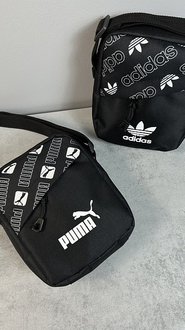 Барстека Nike, Чоловіча сумка через плече, Текстова барсетка на три відділення, Брендаова сумкаMasterSem Київ - фото 7