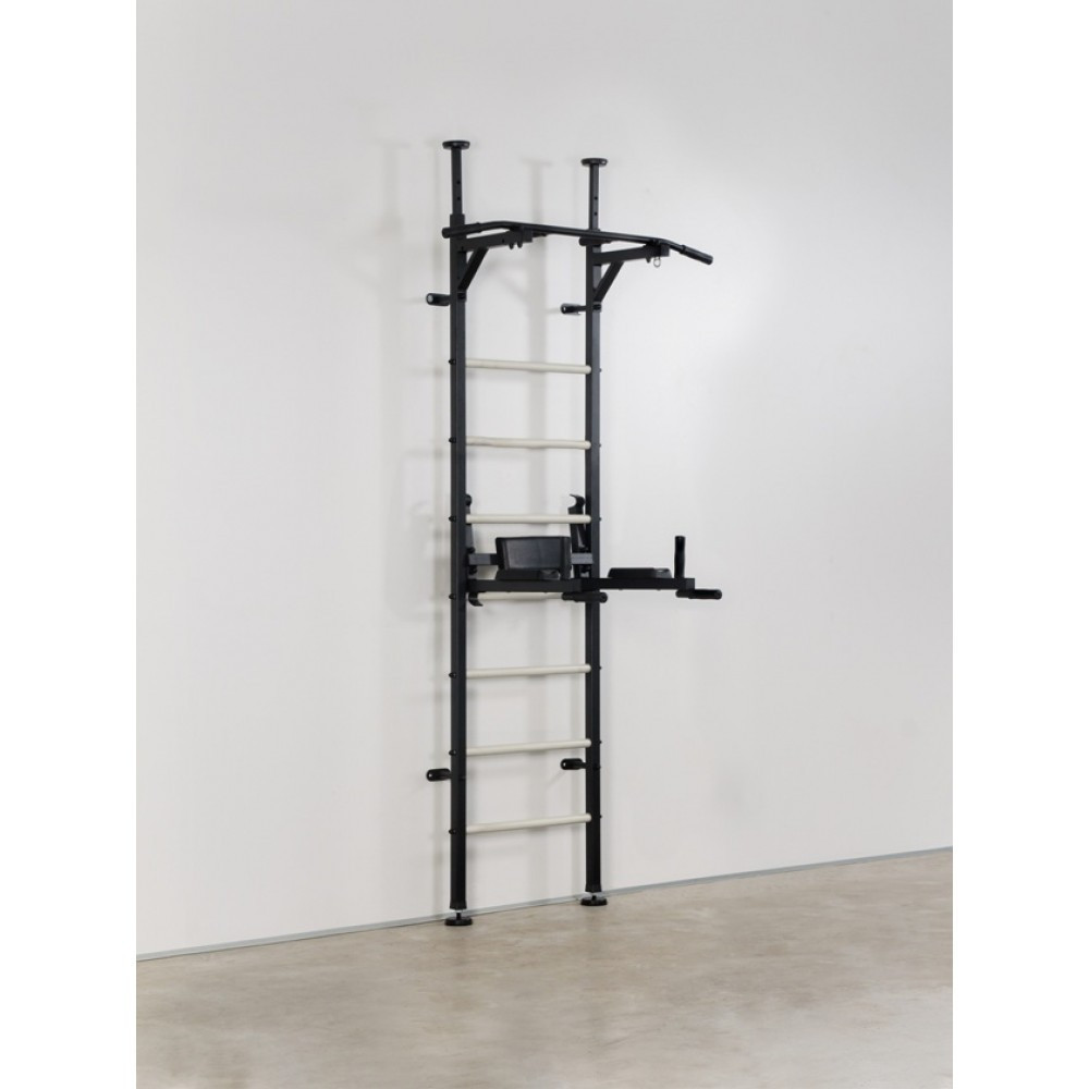 Шведская стенка Tornado Pro Black, профессиональный тренажер для взрослых до 120 кг,  кольцо для груши Каменское - изображение 8