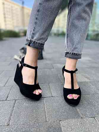 Nivelle Босоніжки жіночі NIVELLE 1702/C-818 чорні (літо, замша натуральна) (3741) Коломыя