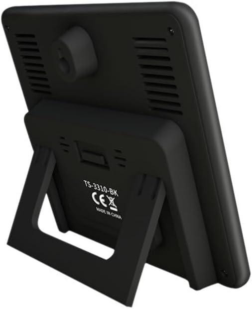 Бездротова метеостанція з кольоровим екраном TS-3310-BK, внутрішня та зовнішня температура, вологість, годинник Київ - фото 5