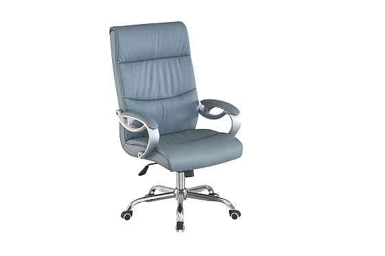 Стілець офісний Ентер, сіро-блакитний Київ