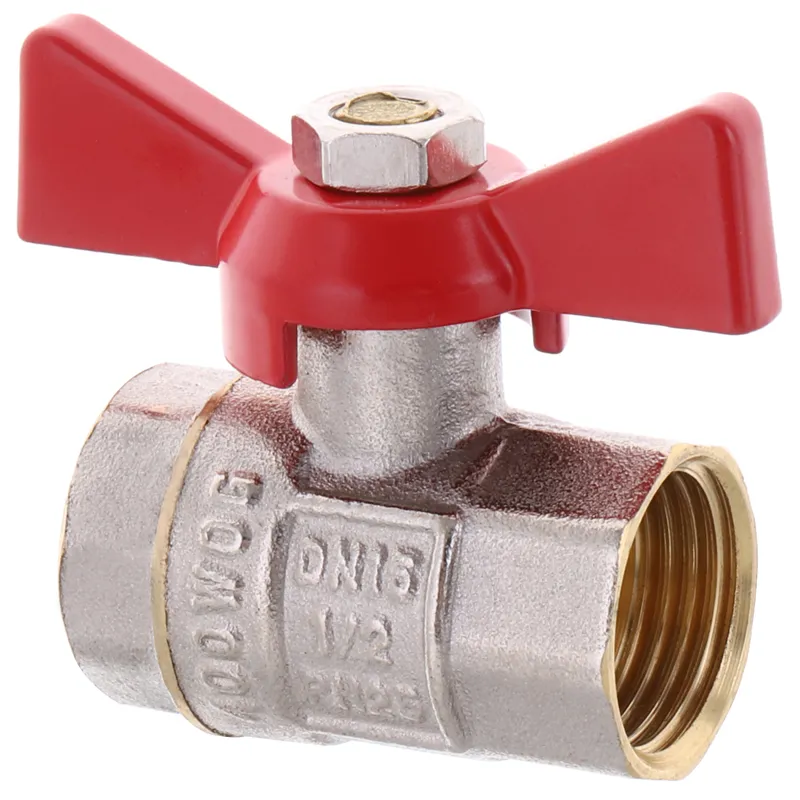 Кран кульовий Waterpro 1/2" ГГ1/2" ГГМ (WP0146) Київ - фото 1