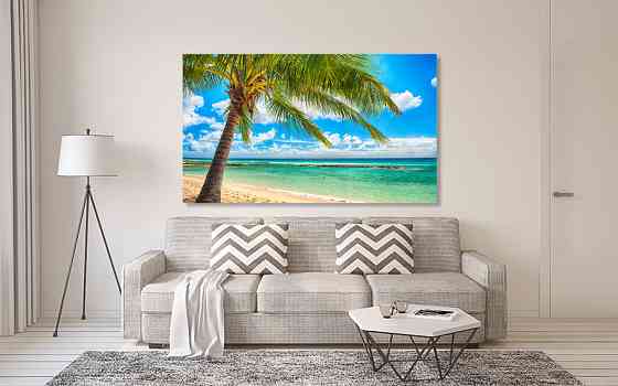 Картина холст в гостиную / спальню  Природа пляж    MLP_88 50x100 см Киев