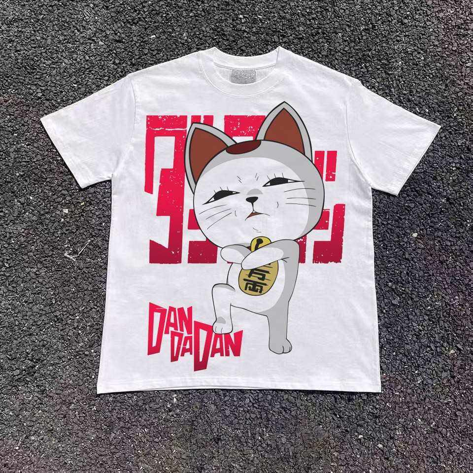 Футболка для хлопчика з принтом аніме Аніме Дандадан Аніме Турбо оверсайз (зріст від 165 до 180) Чорний Дніпро - фото 1