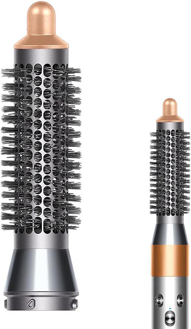 Круглая щетка для укладки Small Round Volume Brush HS01 HS05 золотая пластиковая для Dyson Airwrap объемная Киев - изображение 1