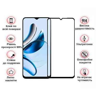 Скло захисне BeCover Blackview Color 8 Black (712127) Вінниця