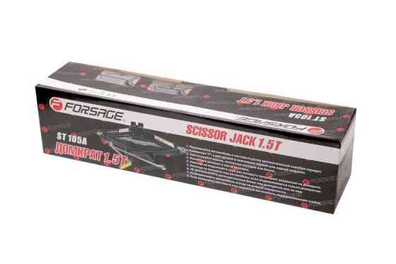 Домкрат механический (ромб) 1.5т ST-105A (h min 104мм, h max 385мм) Forsage F-ST-105A.King Одесса