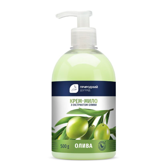 Рідке мило 500мл Олива Зелена косметика Житомир