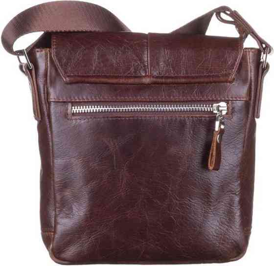 Сумка SHVIGEL 11042 кожаная Коричневая Киев