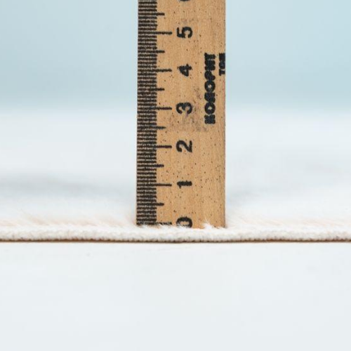 Килимок для підлоги з еко-хутра ТМ Dariana Moonbeam 60*90 см айворі Житомир - фото 4