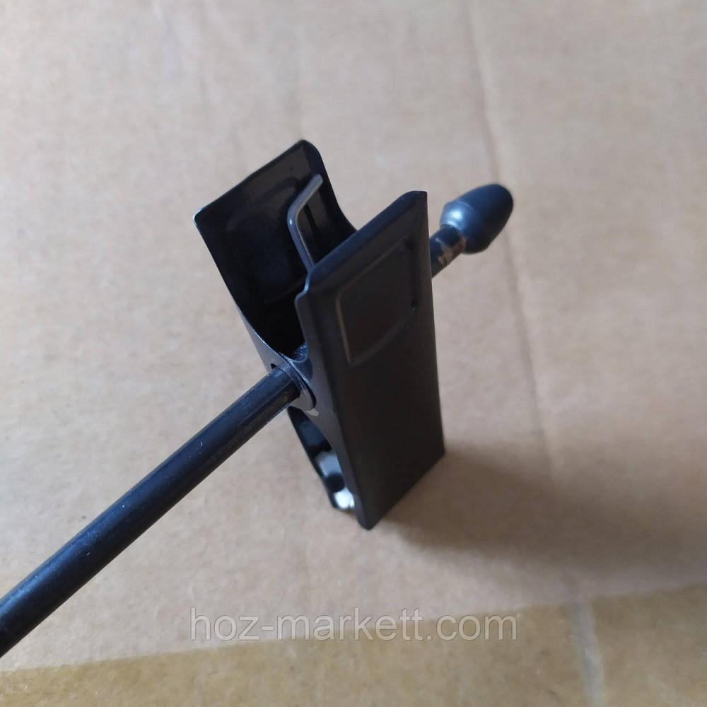 Плічка вішалки (тремпеля) брючні хромовані прищіпка та гачок 30 см 10 шт. в уп Харків - фото 3