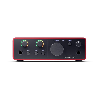 Аудіоінтерфейс Focusrite Scarlett Solo 4th Gen (234617) Вінниця - фото 2