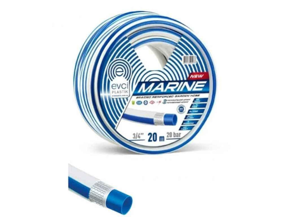 Шланг для поливу 3/4 (20м) MARINE (бухта) ТМ EVCI Киев - изображение 1