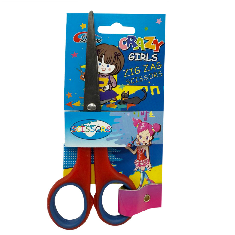 Дитячі ножиці канцелярські "№6 Scissors C" 50434(Red) Вінниця - фото 1