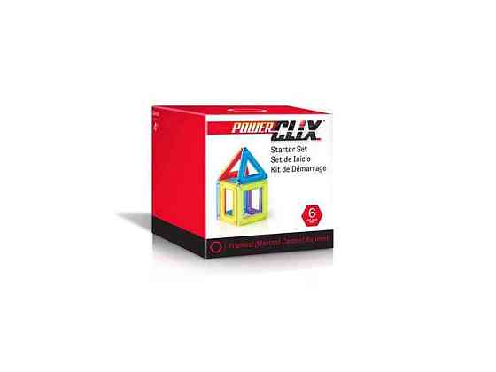 Конструктор магнитный 6 PowerClix Frames Базовый набор (G9480) ТМ Guidecraft Киев