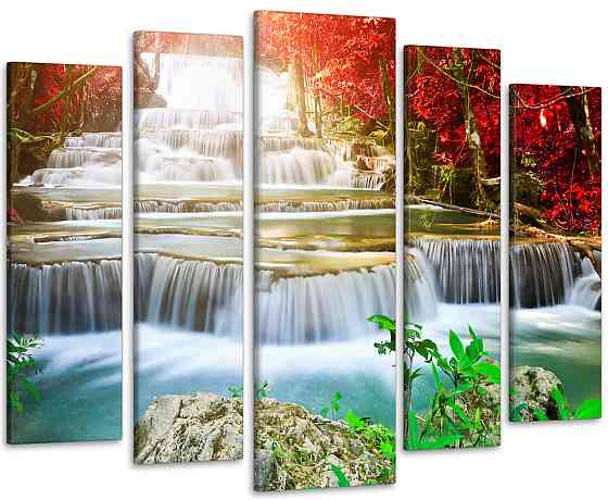 Модульная картина Природа Водопад Art-180_5 Киев